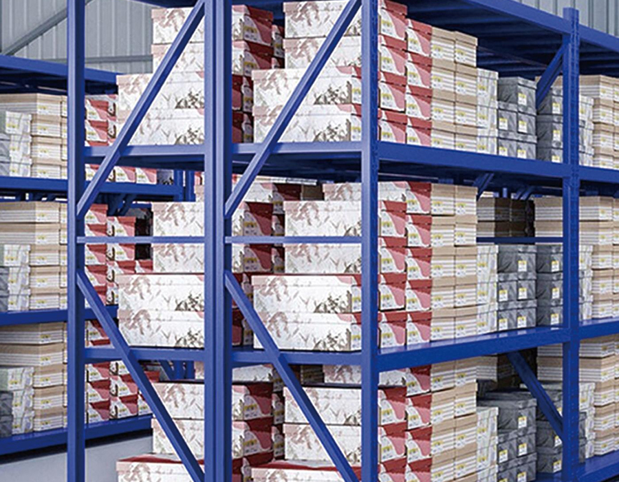 Medium-Duty Boltless Shelving (500-800 kg/layer)