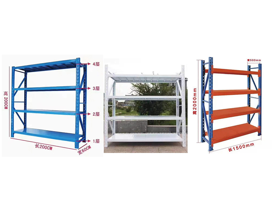 Medium-Duty Boltless Shelving (500-800 kg/layer)